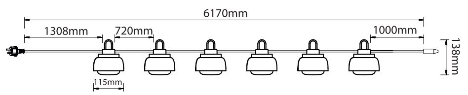 guirnaldas LED